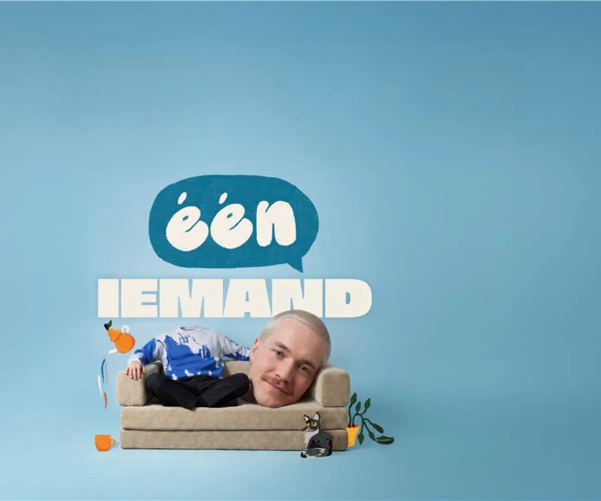 Logo podcast een iemand