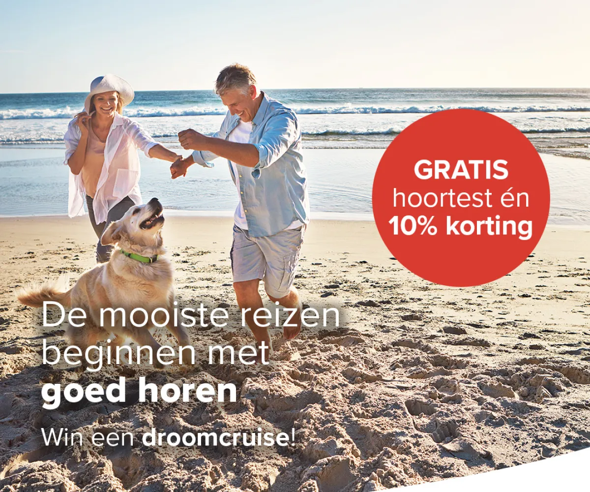 Gratis hoortest én 10 % korting
